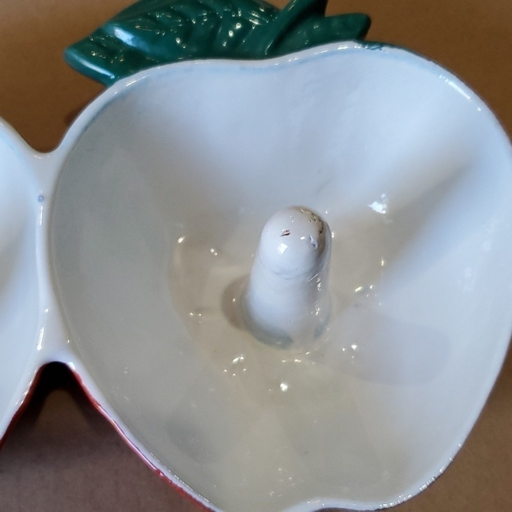 Enamel double Apple baker . Unbranded - Picture 6 of 6